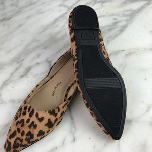 Brand New Leopard Flats, Sz 8